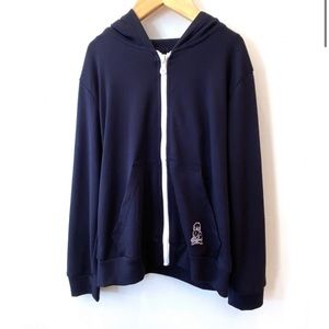 ETHEL + ROW ZIP UP HOODIE